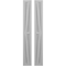 Ekena Millwork Americraft 2-Board Wood 2 Equal Panel Frmd Board-n-Batten Shutters w/ Dubl Z-Bar, ARW102BF207X35PRH ARW102BF207X35PRH - alternate 1